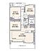 間取り：3LDK、専有面積91.04m2、南西向け