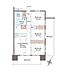 間取り：3LDK、専有面積64.60m2、南東向け、最上階、角部屋