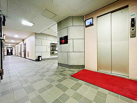 管理良好なエントランス