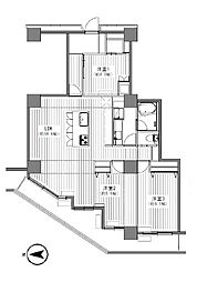 サンシティG棟 3LDKの間取図画像