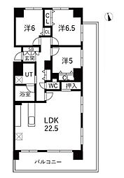 ダイアパレス豊平 3LDKの間取図画像