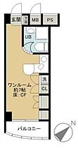 東京都立川市錦町１丁目（賃貸マンション1R・5階・19.50㎡） その2