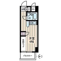 東京都立川市高松町２丁目（賃貸マンション1R・4階・16.42㎡） その2