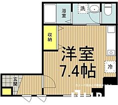 東京都立川市錦町１丁目（賃貸マンション1R・4階・22.86㎡） その2