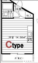 東京都立川市羽衣町１丁目（賃貸マンション1R・3階・14.54㎡） その1