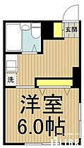 東京都立川市高松町２丁目（賃貸マンション1K・1階・19.80㎡） その2