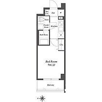 東京都国分寺市泉町３丁目（賃貸マンション1K・6階・21.02㎡） その2