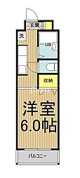 間取図画像 1K