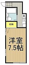 東京都国分寺市東恋ヶ窪４丁目6-12（賃貸アパート1K・1階・21.48㎡） その2