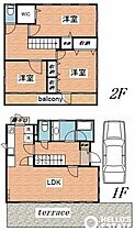 立川市栄町2丁目戸建  ｜ 東京都立川市栄町２丁目（賃貸一戸建3LDK・1階・114.00㎡） その2