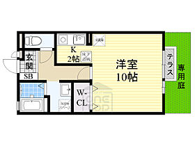 大阪府摂津市鳥飼野々１丁目8番1号（賃貸アパート1R・1階・33.61㎡） その2