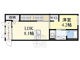 大阪府茨木市十日市町7番26号（賃貸アパート1LDK・2階・35.70㎡） その2