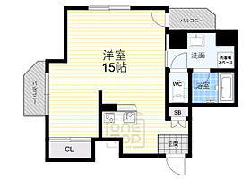 大阪府茨木市宮元町（賃貸マンション1R・5階・38.47㎡） その2