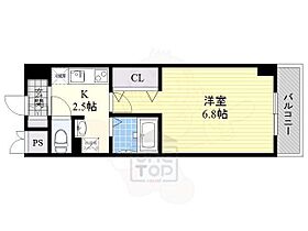 大阪府吹田市岸部南１丁目17番23号（賃貸マンション1K・7階・27.00㎡） その2