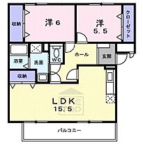 大阪府茨木市郡３丁目28番8号（賃貸マンション2LDK・3階・66.90㎡） その2