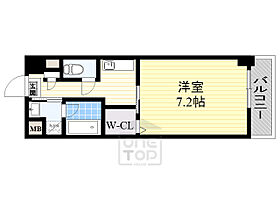 プラネット46  ｜ 大阪府高槻市富田町３丁目2番3号（賃貸マンション1K・5階・27.15㎡） その2