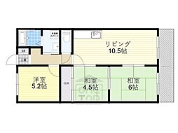 バーンフリート赤大路A棟 2階