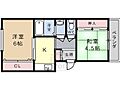 清和幸マンションB棟4階5.0万円