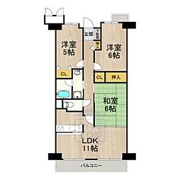 間取図画像 3LDK