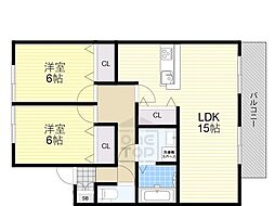 ルミエール並木 2階