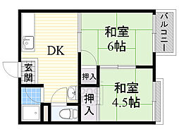 今西ハイツ 1階/-