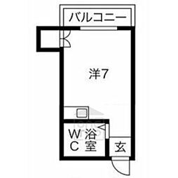 間取図画像 ワンルーム