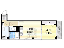 ソリティア茨木 2階