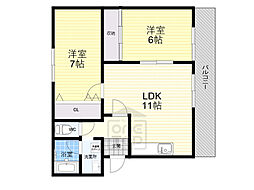 増田ハイツ 2階/-