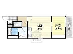 リブレメゾン岸辺1 3階/-
