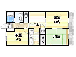 ヴェル・ドミールB棟 2階
