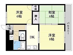 ファミール北野 3階/-