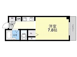 アビタシオン・F 1Kの間取図画像
