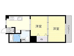 第5三和マンション 4階/-