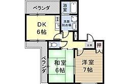 コスモハイツ3 3階