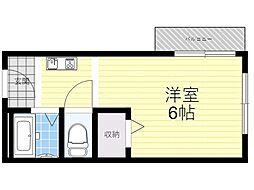 クローバーMオザキA棟 2階/-
