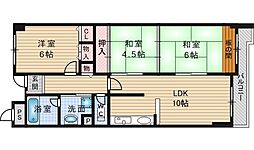 リバーサイド千里丘 3階