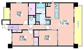 レ・ジェイド南港HANA-TWRRACE  ｜ 大阪府大阪市住之江区南港中5丁目（賃貸マンション3LDK・11階・81.02㎡） その2