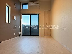 ハーモニーテラス墨江 2階1Kのリビング/ダイニング