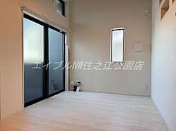 ハーモニーテラス墨江 2階1Kのリビング/ダイニング