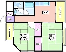 ハイツ二美園 4階