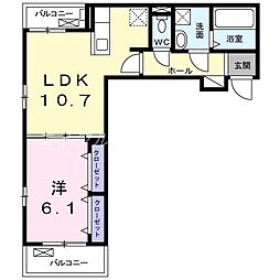 ソレイユ　セジュ 2階