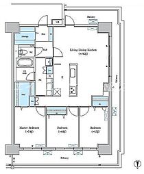 グランセジュール大国町 7階