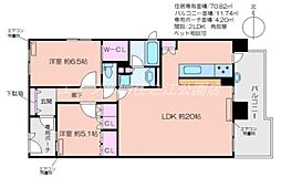 リベール南堀江アネックス 2階/-
