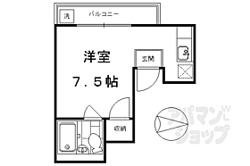 京都府京都市南区唐橋堂ノ前町（賃貸マンション1R・4階・15.02㎡） その2