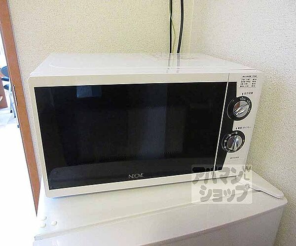 画像16:電子レンジは必需品