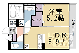 滋賀県大津市本堅田3丁目（賃貸アパート1LDK・3階・40.07㎡） その2