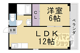 コープみささぎ 503 ｜ 京都府京都市山科区御陵原西町（賃貸マンション1LDK・5階・35.50㎡） その2