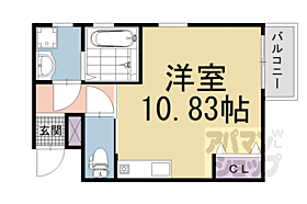 ＫＲハイツ2 202 ｜ 京都府京都市山科区御陵下御廟野町（賃貸アパート1R・2階・28.98㎡） その2