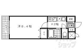 滋賀県大津市錦織3丁目（賃貸マンション1K・3階・22.00㎡） その2