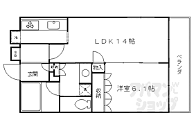 京都府京都市下京区中金仏町（賃貸マンション1LDK・11階・48.51㎡） その2